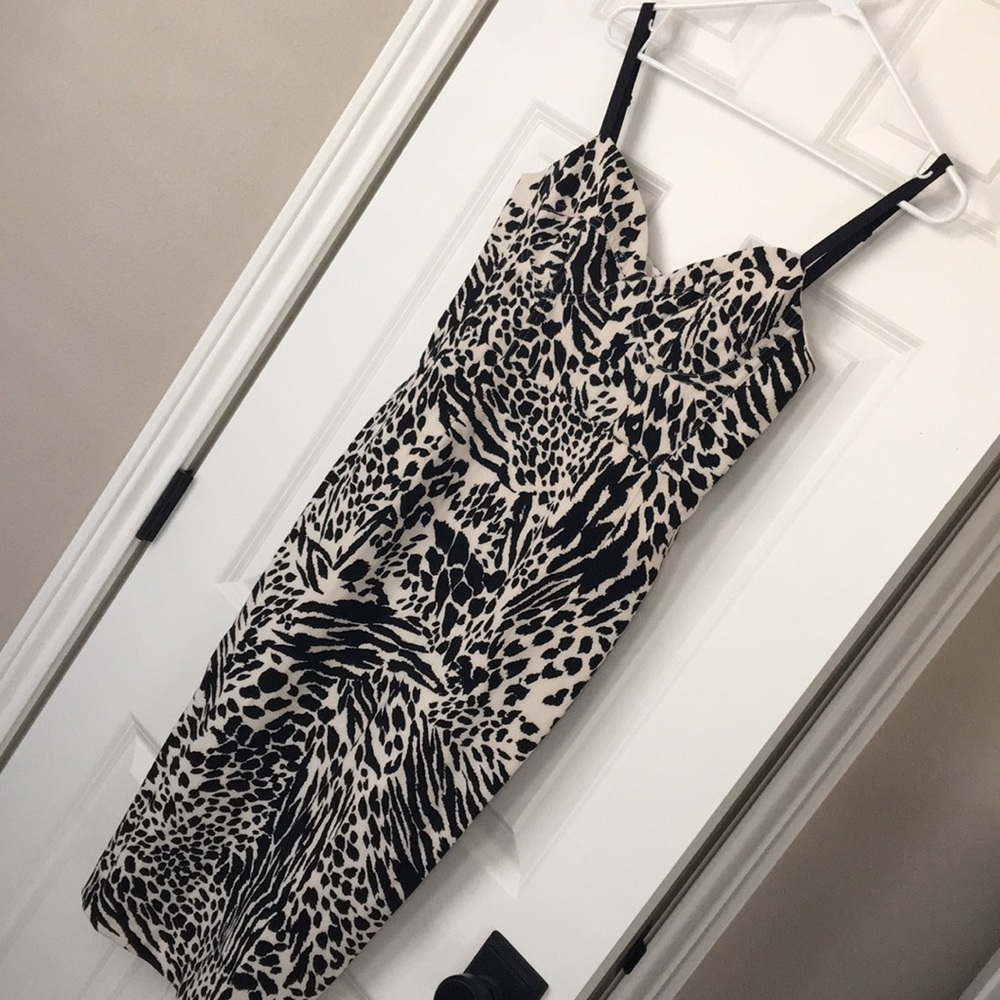 Sergio Hudson Corset Midi Dress S NWT